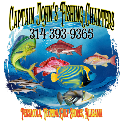 Captain John Fishing Charter Logo